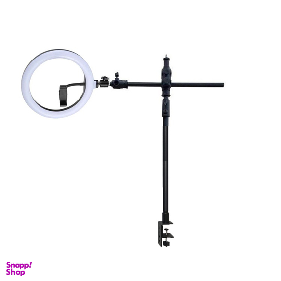 رینگ لایت و پایه موبایل پاناسان مدل Panasun M4 به همراه با پایه T