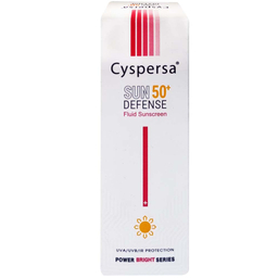 فلوئید ضد آفتاب SPF50 سیسپرسا مدل Power Bright حجم 50 میلی لیتر