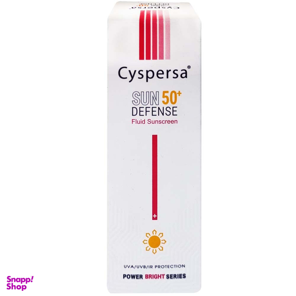 فلوئید ضد آفتاب SPF50 سیسپرسا مدل Power Bright حجم 50 میلی لیتر
