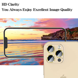 محافظ لنز دوربین بوف مدل Diamond-Luxury مناسب برای گوشی موبایل اپل iPhone 13 Pro Max / iPhone 13 Pro
