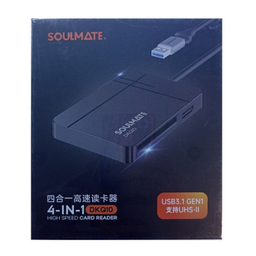 کارت خوان 4 پورت سولمیت مدل USB 3.0 DKQ10