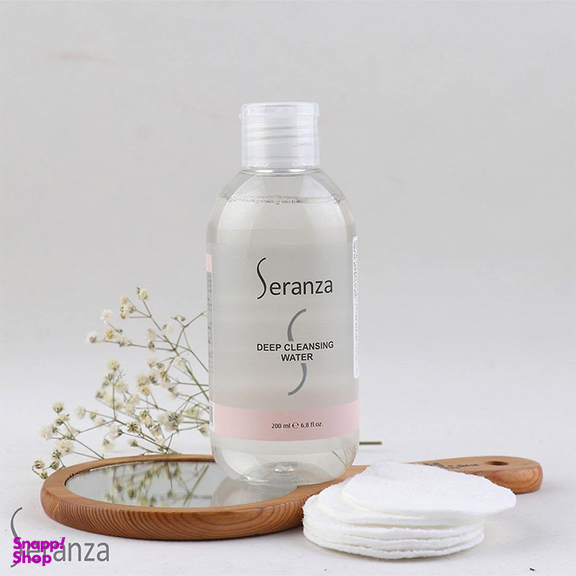 میسلار واتر عمیق سرانزا مدل Deep Cleansing حجم 200 میلی لیتر
