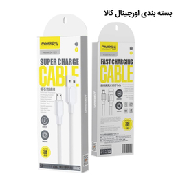 کابل تبدیل USB به MicroUSB پاواریال مدل DC-125 طول 1 متر