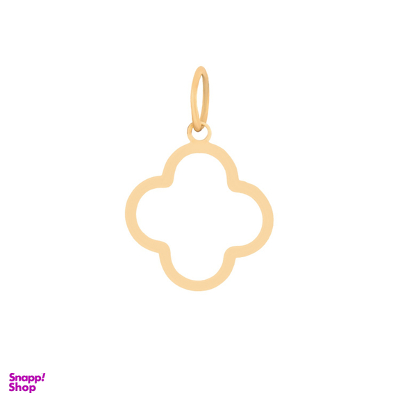 پلاک گردنبند طلا 18 عیار زنانه درگونه مدل ونکلیف