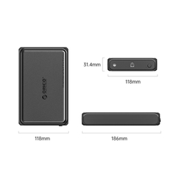 باکس هارد 3.5 اینچ USB 3.0 اوریکو مدل DDL35-U3