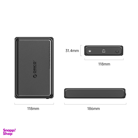 باکس هارد 3.5 اینچ USB 3.0 اوریکو مدل DDL35-U3