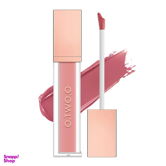 رژ لب مایع او تو او مدل Apricot Peach Pink شماره 01