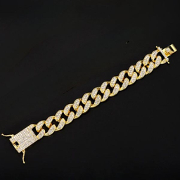دستبند مدل فول نگین استون کد 01
