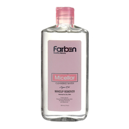 میسلار واتر فاربن مدل آبرسان و روغن آرگان مناسب پوست های معمولی و خشک و حساس حجم 200 میلی لیتر