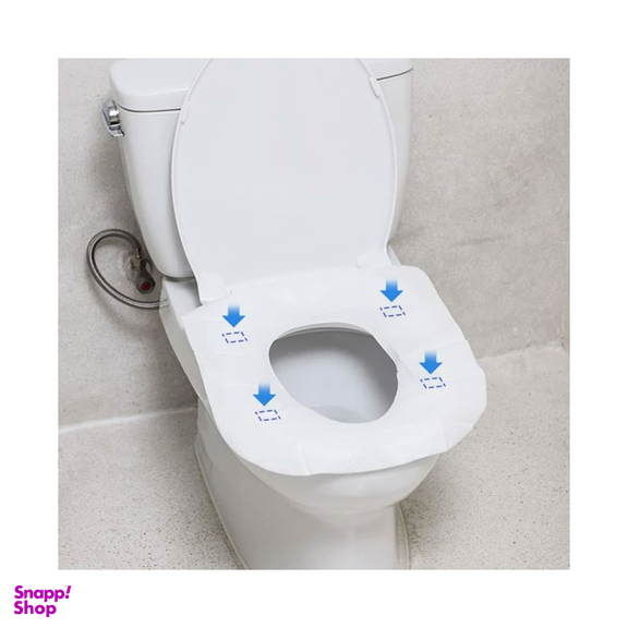 روکش توالت فرنگی یکبار مصرف نیچرهایک مدل NH19M030-T بسته 10 عددی