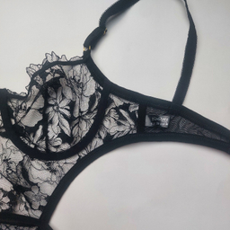 بادی زنانه نوشه پوش کد 90001 رنگ مشکی