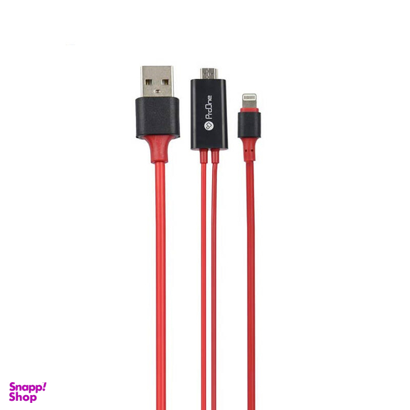 کابل تبدیل Lightning به HDMI پرو وان مدل Pch75 به طول 1.8 متر