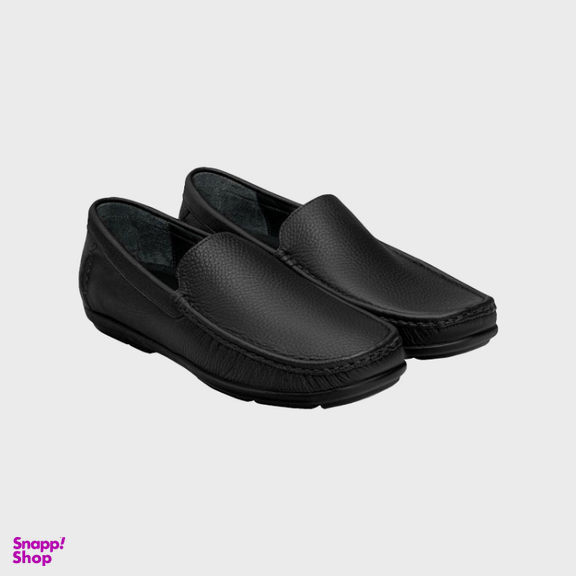 کفش کالج مردانه نوین چرم کد 2028 MS1929 رنگ مشکی