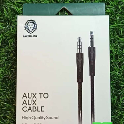 کابل تبدیل AUX Jack 3.5mm گرین لاین مدل GNJTJ طول 1.2 متر