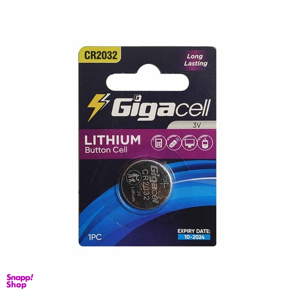 باتری سکه ای گیگاسل مدل CR2032