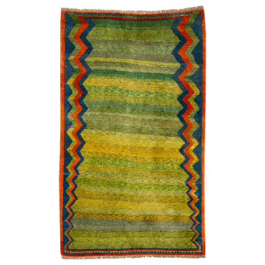 گبه دستباف سی پرشیا کد 171781 سایز 242x150 سانتی متر