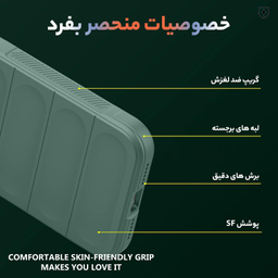 کاور سامورایی مدل Uflax مناسب گوشی موبایل شیائومی Redmi Note 14 Pro 4G