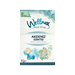 خوشبو کننده هوا ولناکس مدل Breeze Feresh رایحه نسیم مدیترانه ای وزن 21 گرم