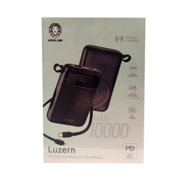 پاوربانک مغناطیسی گرین لاین مدل Luzern MagSafe ظرفیت 10000 میلی‌ آمپر ساعت