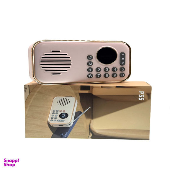 اسپیکر رادیو بلوتوثی قابل حمل مدل P35