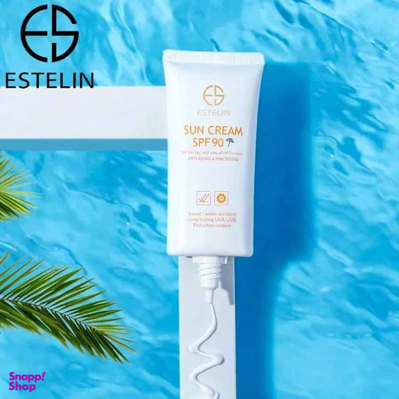 کرم ضد آفتاب استلین مدل ضد پیری SPF 90 وزن 60 گرم