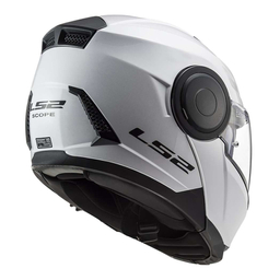 کلاه کاسکت فک متحرک ال اس تو مدل +FF902 Scope White به همراه کاور