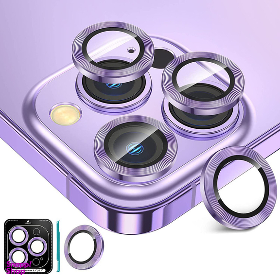 محافظ لنز دوربین بوف مدل HD-ColorLenz مناسب برای گوشی موبایل اپل Iphone 14 Pro Max / 14 Pro