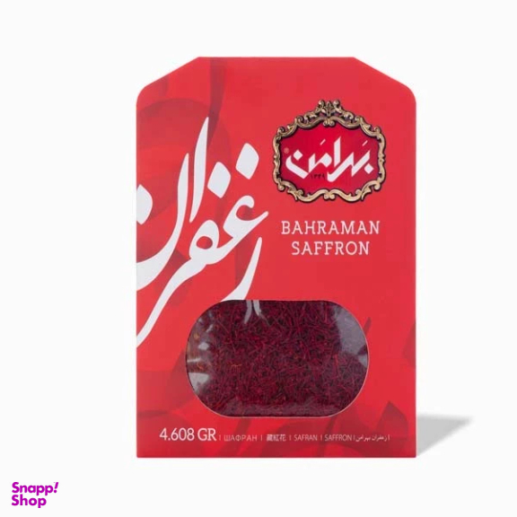 زعفران سرگل بهرامن وزن 4.608 گرم