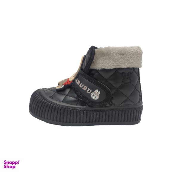 بوت دخترانه مدل لبوبو رنگ مشکی