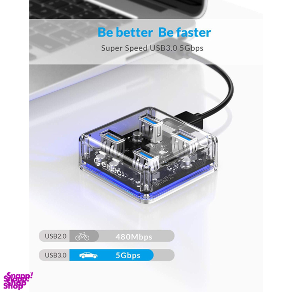 هاب 4 پورت USB3.2 اوریکو مدل MH4UC-U3