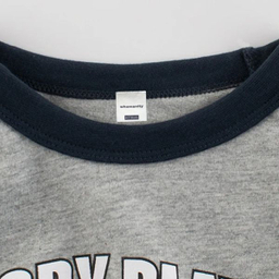 تی شرت آستین بلند پسرانه هومنیتی مدل WYKBTS3047-GRY