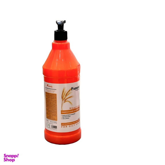 شامپو مو پامنت مدل گندم مناسب موهای چرب حجم 1380 میلی لیتر