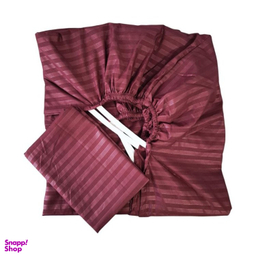 ملحفه هتلی ساده یک نفره عرض 120 کد ML120H