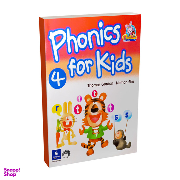 کتاب Phonics for kids 4 اثر Nathan Shu انتشارات Pearson longman