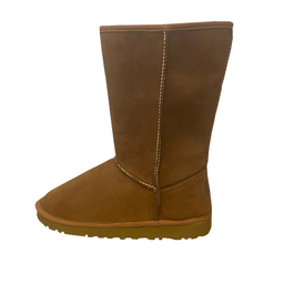 بوت زنانه طرح آگ کد 01 رنگ شتری