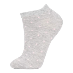 جوراب زنانه دفکتو مدل آنتی باکتریال Cotton Rich 2 بسته 3 عددی