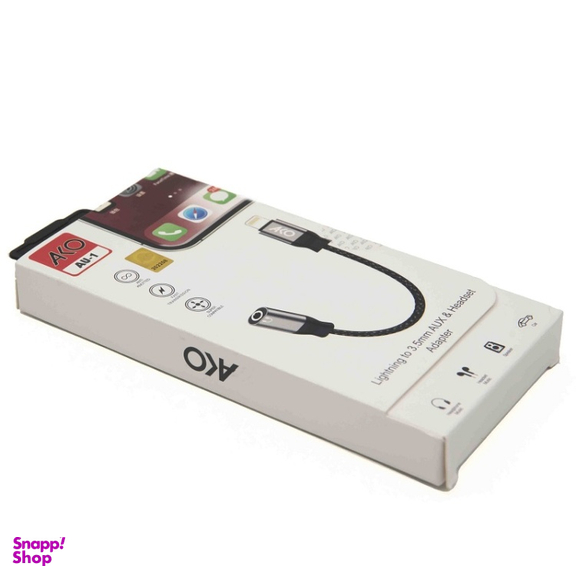 مبدل Lightning به Jack 3.5mm آکو مدل AU-1