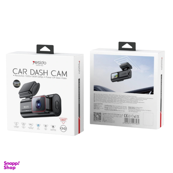 دوربين ثبت وقايع خودرو یسیدو مدل KM21 4K