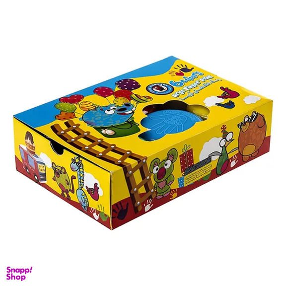 رنگ انگشتی 6 رنگ آریا مدل 77003