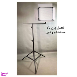 سه پایه نگهدارنده دوربین عکاسی مدل K60 به همراه هولدر گوشی موبایل