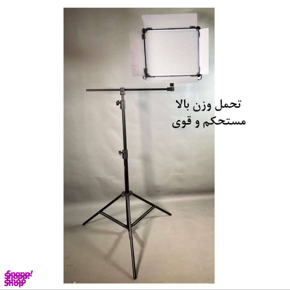 سه پایه نگهدارنده دوربین عکاسی مدل K60 به همراه هولدر گوشی موبایل