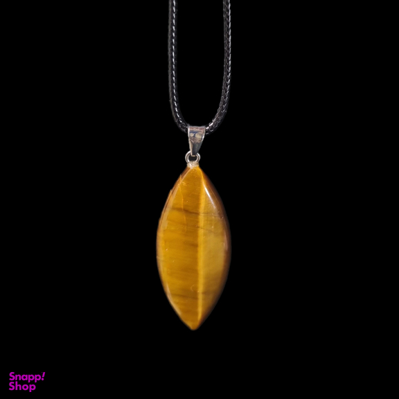 گردنبند سنگی چشم ببر کد 89900