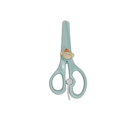 قیچی کاردستی تیغه پلاستیکی طرح کرومی کد 18