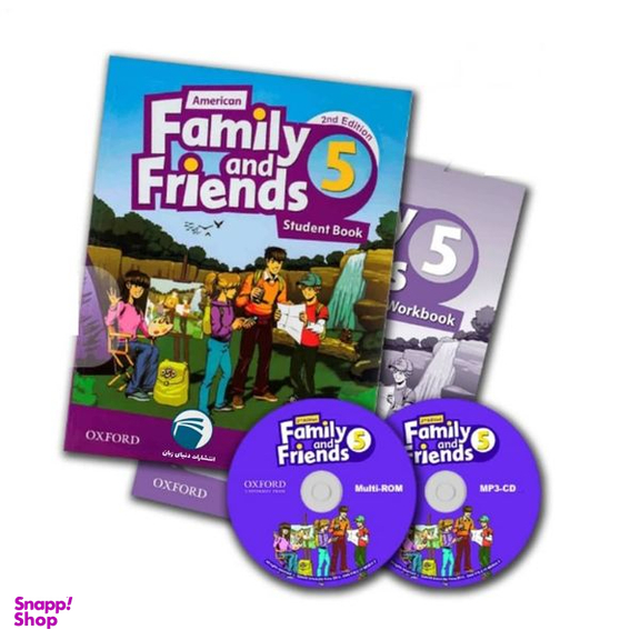 کتاب American Family and Friends 5 Second Edition اثر Tamzin Thompson انتشارات دنیای زبان