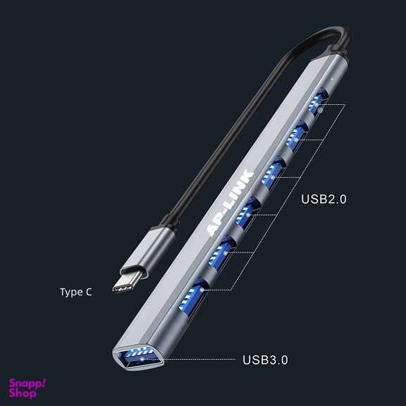 هاب 7 پورت USB-C ای پی لینک مدل 812