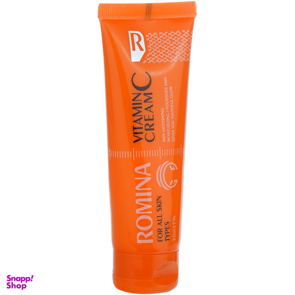 کرم روشن کننده رومینا مدل Vitamin C حجم 50 میلی لیتر