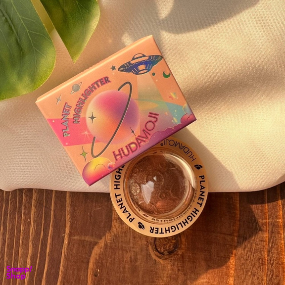 هایلایتر هدی موجی مدل Planet Highlighter 02 رنگ طلایی