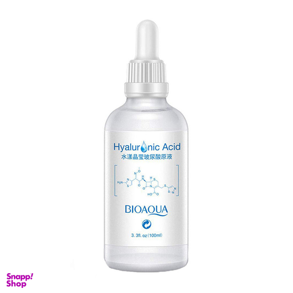 سرم آبرسان بایوآکوا مدل Hyaluronic Acid حجم 100 میلی لیتر