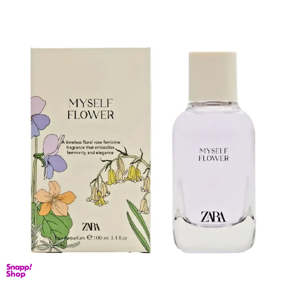 ادوپرفیوم زنانه زارا مدل Myself Flower حجم ۱۰۰ میلی لیتر