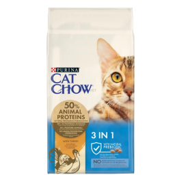 غذای خشک گربه بالغ پورینا مدل Cat Chow وزن 1.5 کیلوگرم